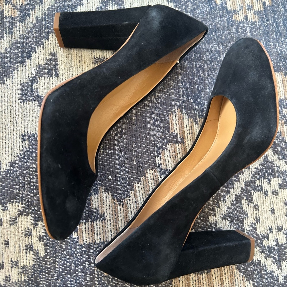 J Crew Block Heels